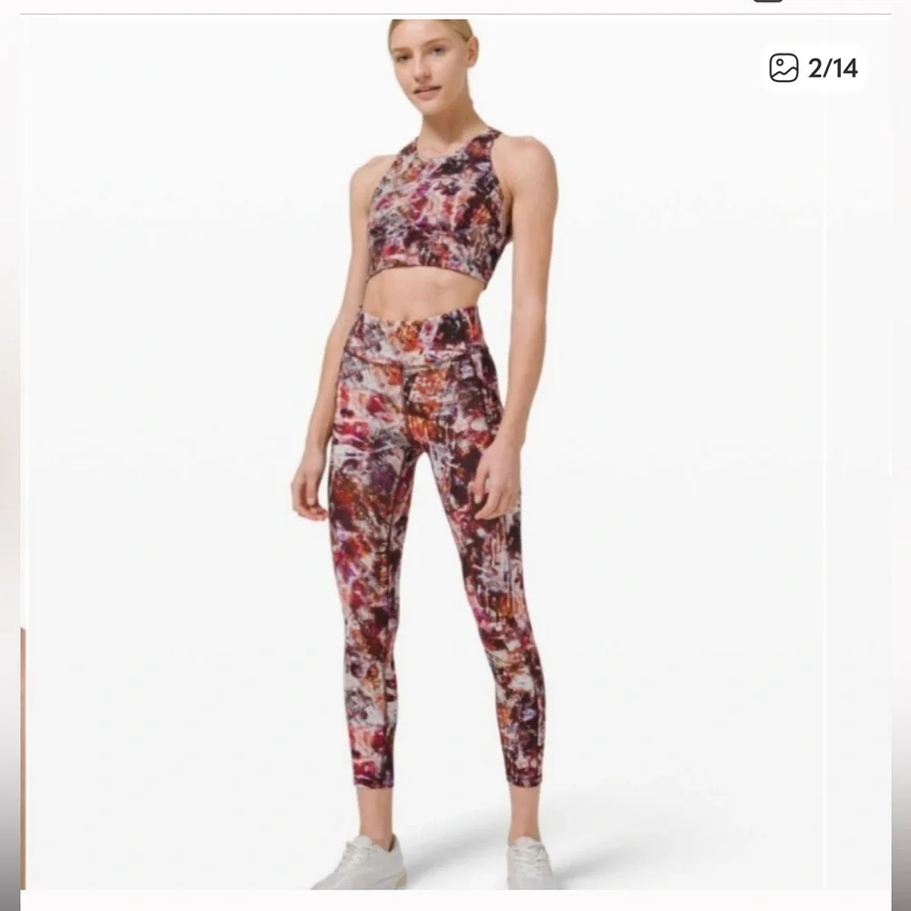 Lululemon - Wunder train High Rise Tight 25" in Urbantricity - Picture 8 of 9